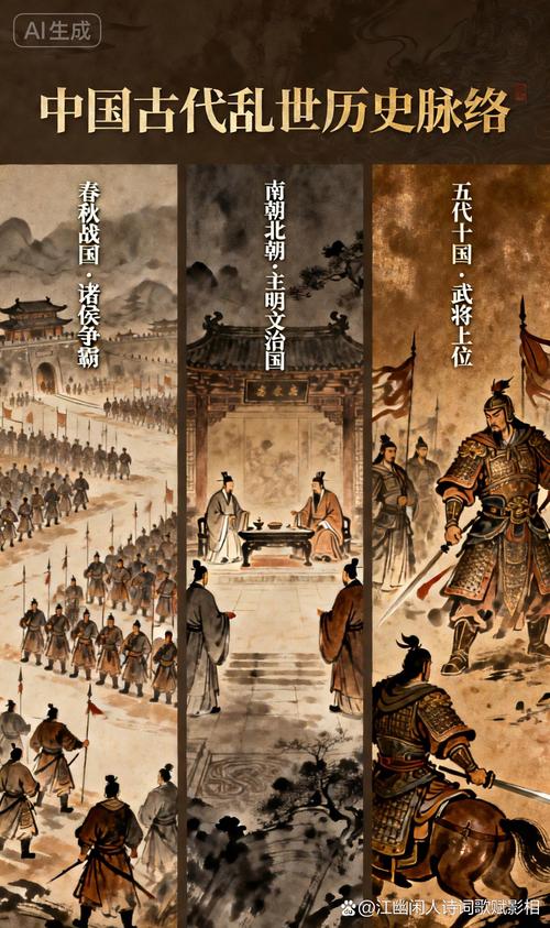 中国古代王朝多 长长短短有评说 和乱合分各有